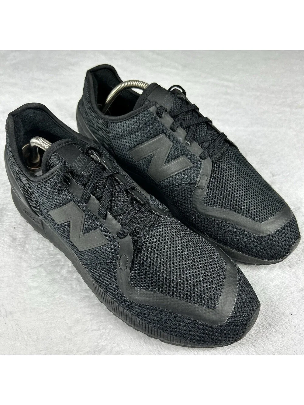 New Balance 247S Daily Sneakers Men’s Size 10.5D Black On Black Walking Shoes